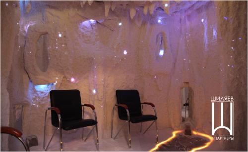 Соляная пещера Светодиодное освещение Релакс