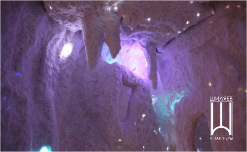 Соляная пещера Светодиодное освещение